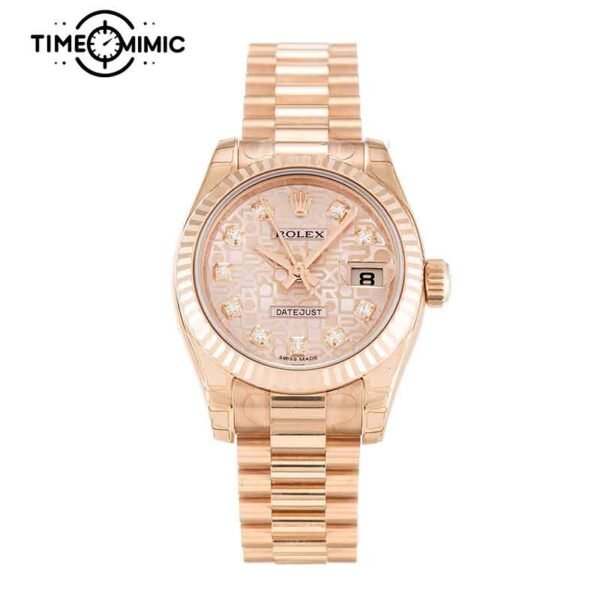 Supper replica Rolex Datejust Lady 179175-26mm Fake Watches clone