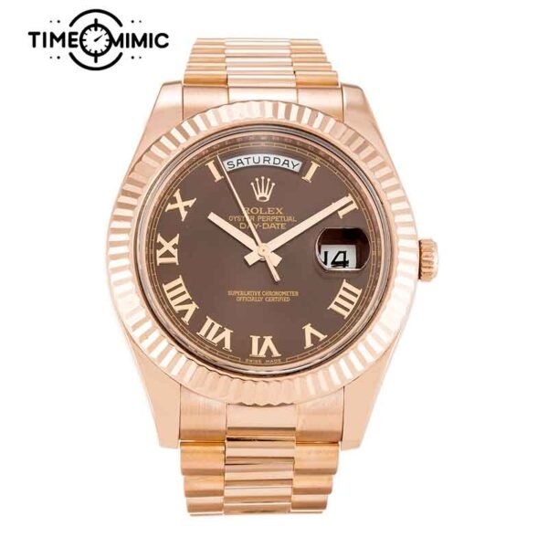 Supper replica Rolex Day-Date II 218235-41mm Fake Watches clone