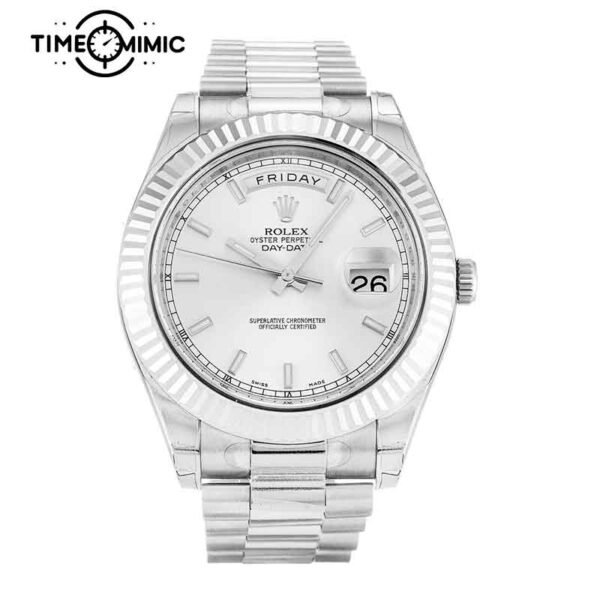 Supper replica Rolex Day-Date II 218239-41mm Fake Watches clone