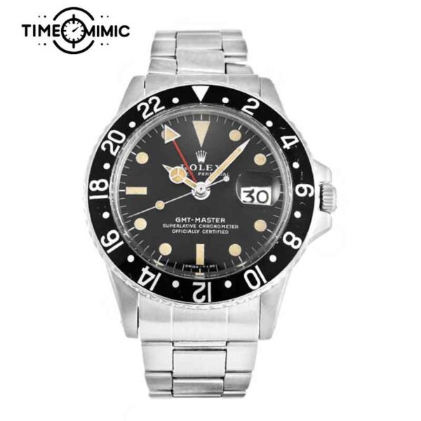 Supper replica Rolex GMT Master 1675-40mm Fake Watches clone