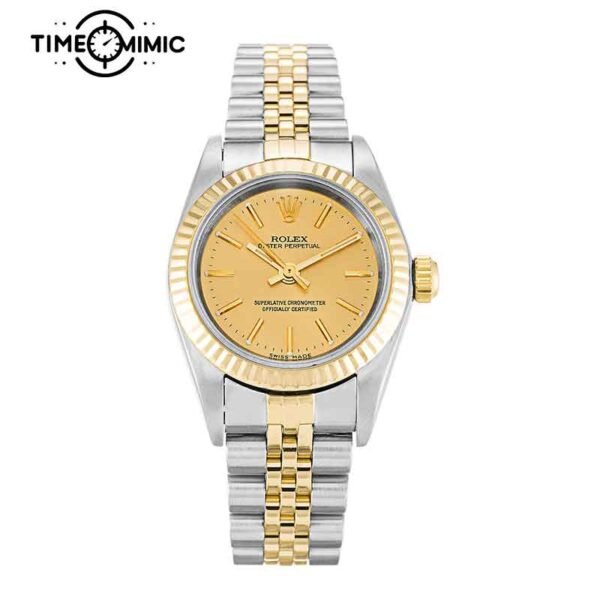 Supper replica Rolex Lady Oyster Perpetual 76193-24mm Fake Watches clone