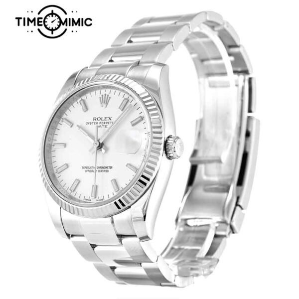 Supper replica Rolex Oyster Perpetual Date 115234-34mm Fake Watches clone - Image 2