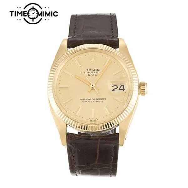 Supper replica Rolex Oyster Perpetual Date 1503-33mm Fake Watches clone