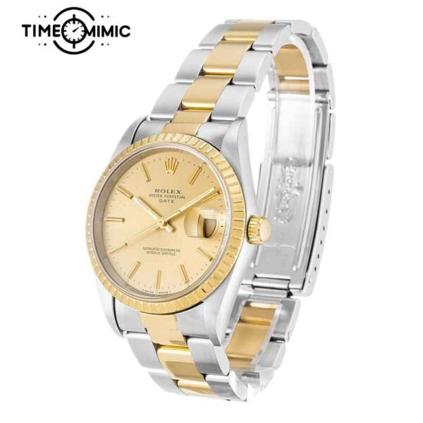 Supper replica Rolex Oyster Perpetual Date 15223-34mm Fake Watches clone - Image 2