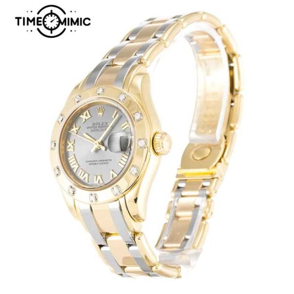 Supper replica Rolex Pearlmaster 80318-28mm Fake Watches clone - Image 2