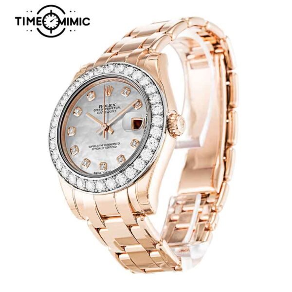 Supper replica Rolex Pearlmaster 81285-36mm Fake Watches clone - Image 2