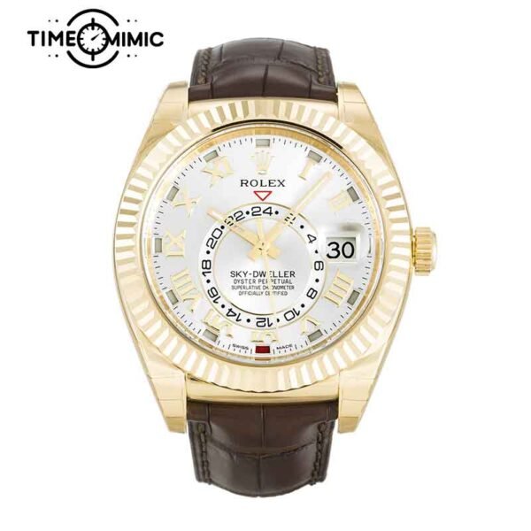 Supper replica Rolex Sky-Dweller 326138-42mm Fake Watches clone