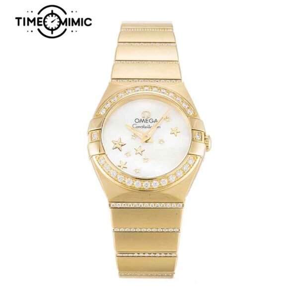 Supper replica Omega Constellation 123.55.24.60.05.002-24mm Fake Watches clone