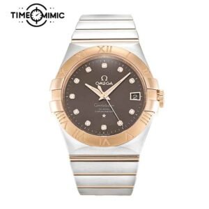Supper replica Omega Constellation Chronometer 123.20.35.20.63.001-35mm Fake Watches clone