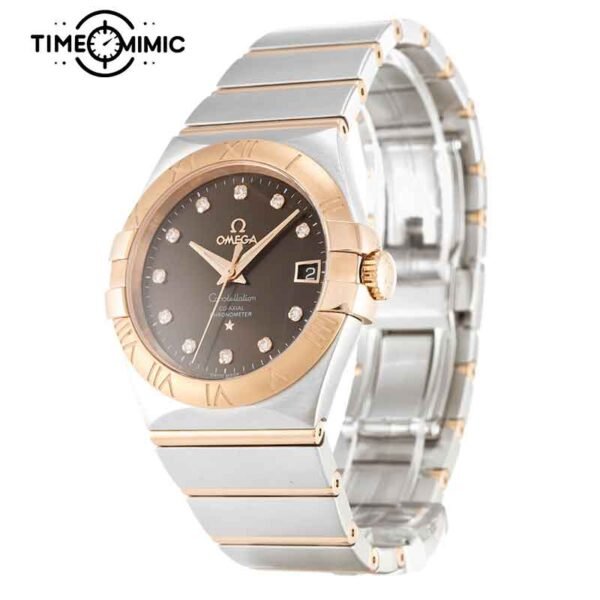 Supper replica Omega Constellation Chronometer 123.20.35.20.63.001-35mm Fake Watches clone - Image 2