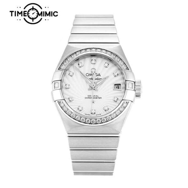 Supper replica Omega Constellation Ladies 123.15.27.20.55.001-27mm Fake Watches clone