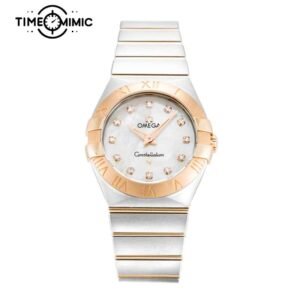 Supper replica Omega Constellation Small 123.20.27.60.55.001-27mm Fake Watches clone