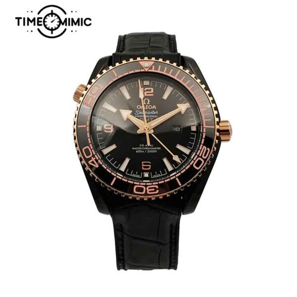 Supper replica Omega Seamaster Planet Ocean GMT -44.5mm Fake Watches clone