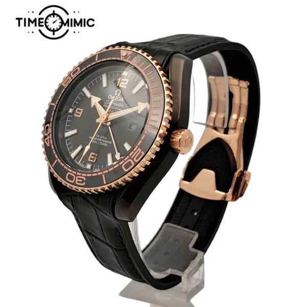 Supper replica Omega Seamaster Planet Ocean GMT -44.5mm Fake Watches clone - Image 2