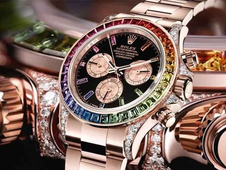 ZF factory rolex daytona rainbow super clone