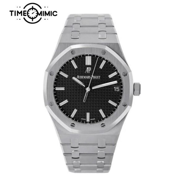 Super replica Audemars Piguet Royal Oak 15500ST.OO.1220ST.03 41mm Black Dial Fake Watches clone