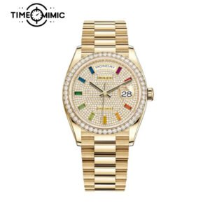 Supper replica Rolex Day-Date 128348RBR-36mm Fake Watches clone