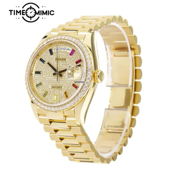 Supper replica Rolex Day-Date 128348RBR-36mm Fake Watches clone - Image 2