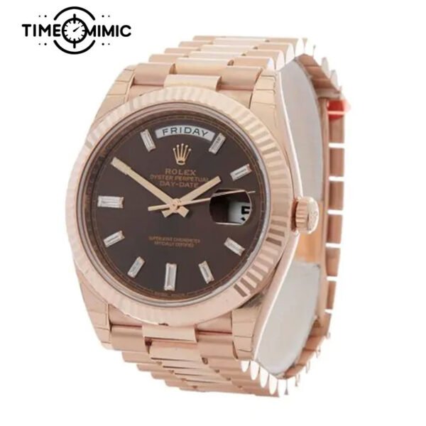 Supper replica Rolex Day-Date 228235-40mm Fake Watches clone - Image 2