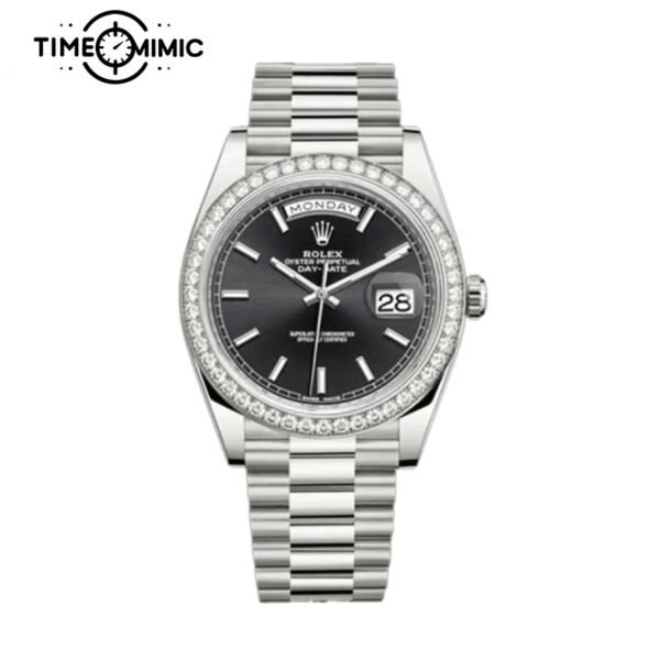 Supper replica Rolex Day-Date 228349RBR-40mm Fake Watches clone