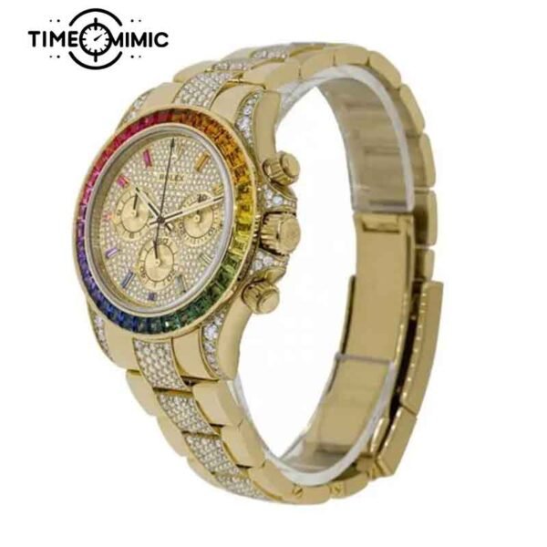 Supper replica Rolex Daytona 116595RBOW Diamond Rainbow-40mm Fake Watches clone - Image 2
