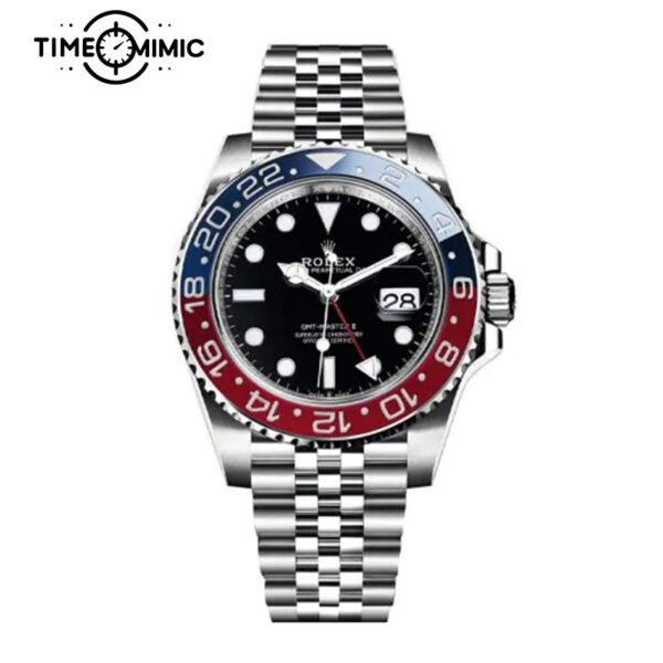 Supper replica Rolex Pepsi GMT-Master II 126710BLRO-40mm Fake Watches clone
