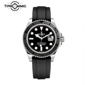 Supper replica Rolex Yacht-Master 226659-42mm Black Dial Fake Watches clone