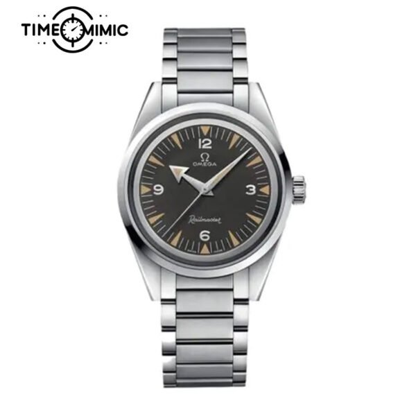 Supper replica Omega Seamaster 220.10.38.20.01.002 Railmaster-38mm Fake Watches clone
