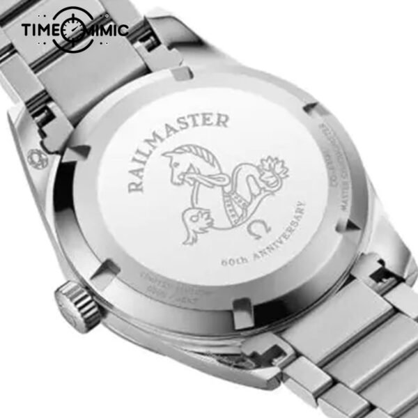 Supper replica Omega Seamaster 220.10.38.20.01.002 Railmaster-38mm Fake Watches clone - Image 2