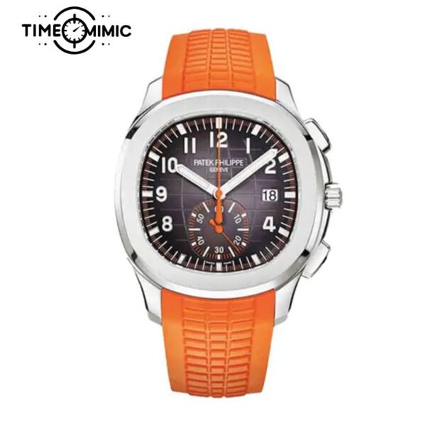 Supper replica Patek Philippe Aquanaut 5968A-001-42mm Fake Watches clone