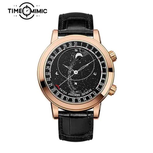 Supper replica Patek Philippe Celestial 6102R-001-44mm Fake Watches clone
