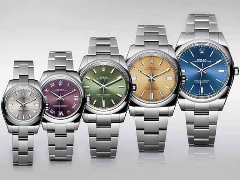 Rolex Size Chart Comparison