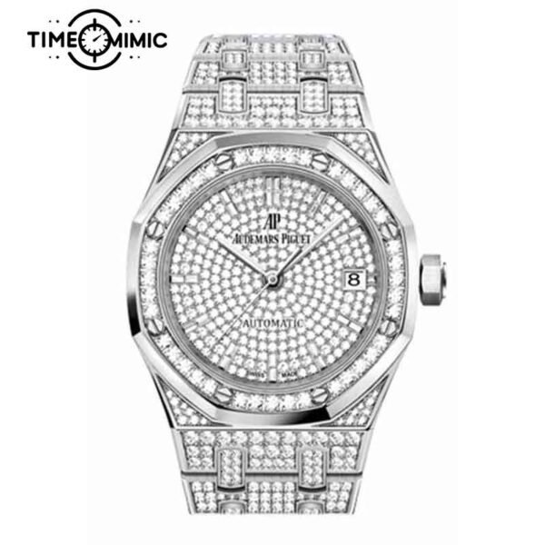 Supper replica Audemars Piguet Royal Oak 15202BC.ZZ.1241BC.01-39mm Fake Watches clone
