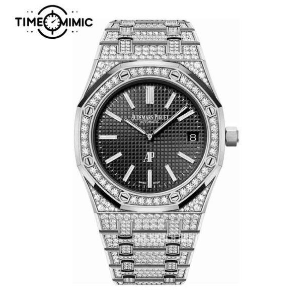 Supper replica Audemars Piguet Royal Oak 15202BC.ZZ.1241BC.03-39mm Fake Watches clone