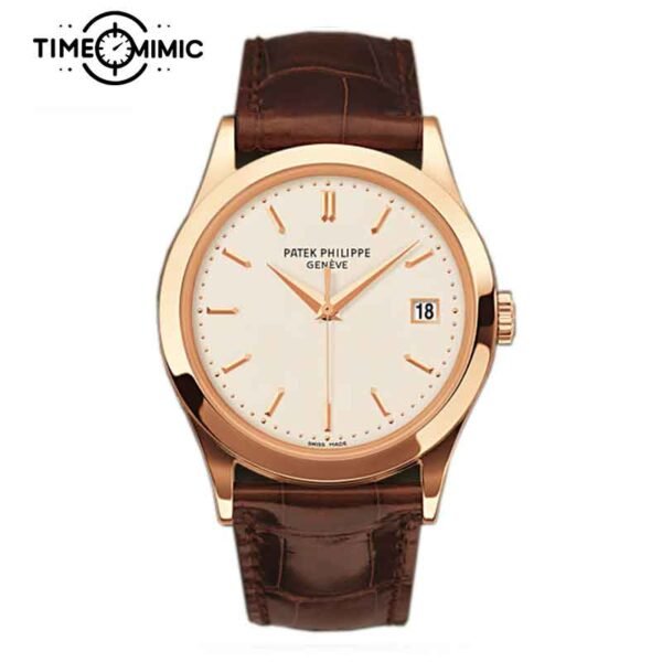Supper replica Patek Philippe Calatrava 5296R-010-38mm Fake Watches clone