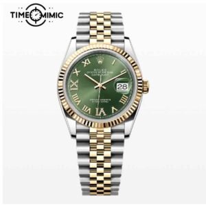 Replica Rolex Datejust 126233-36mm Green Dial Fake Watch clone