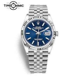 Replica Rolex Datejust 126234-36mm Blue Dial Fake Watch clone