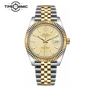 Supper replica Rolex Datejust 126331-41mm Black dial Fake Watches clone