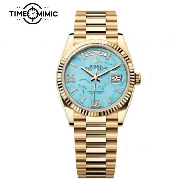 Super replica Rolex Day-Date 128238-0071 36mm Fake Watches clone