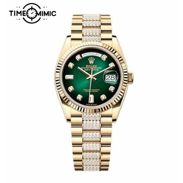 Supper replica Rolex Day-Date 128238-36mm Fake Watches clone