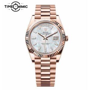 Supper replica Rolex Day-Date 228235-40mm Fake Watches clone