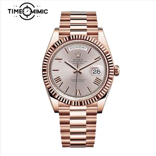 Supper replica Rolex Day-Date 228235-40mm Fake Watches clone