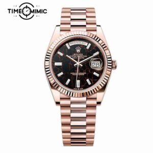 Supper replica Rolex Day-Date 228235-40mm Fake Watches clone