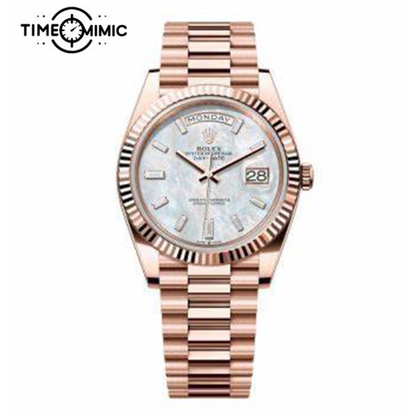 Supper replica Rolex Day-Date 228235-40mm Fake Watches clone