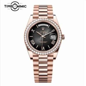 Supper replica Rolex Day-Date 228345-40mm Fake Watches clone