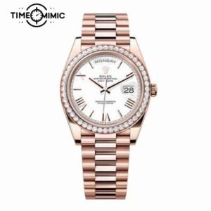 Supper replica Rolex Day-Date 228345-40mm Fake Watches clone