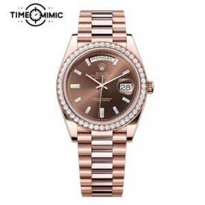 Supper replica Rolex Day-Date 228345-40mm Fake Watches clone