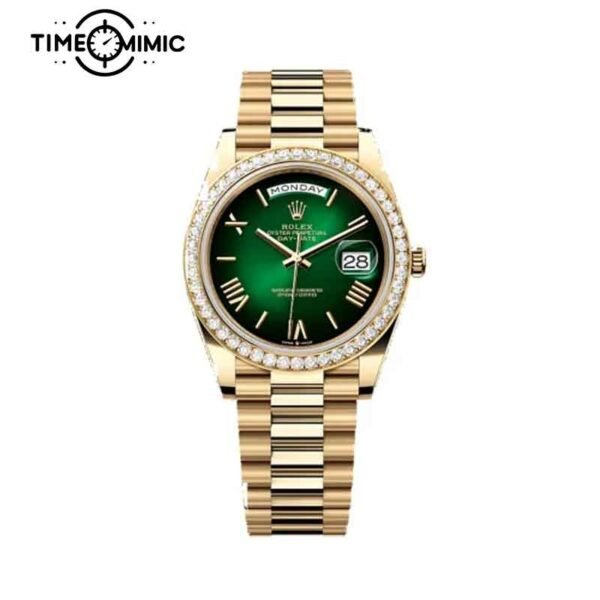 Supper replica Rolex Day-Date 228348RBR-40mm Fake Watches clone