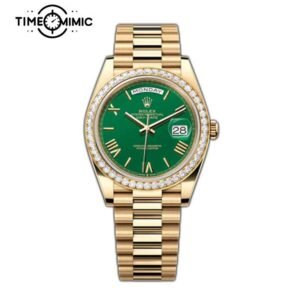 Supper replica Rolex Day-Date 228348RBR-40mm Fake Watches clone