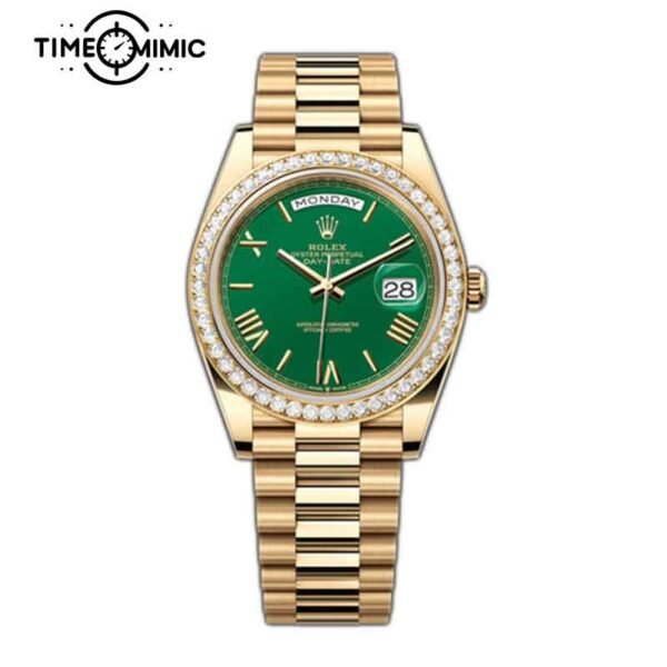 Supper replica Rolex Day-Date 228348RBR-40mm Fake Watches clone